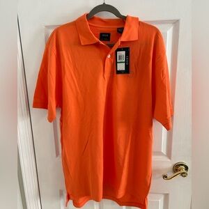 Izod Spit Fire Orange Brand New Polo